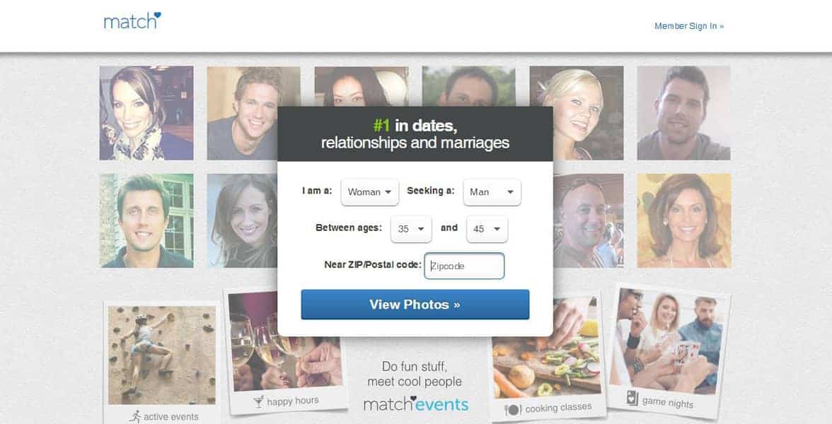 Match.com. International marriage dating sites. Dating site for over 40.