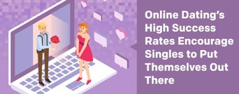 Online Dating’s High Success Rates Encourage Singles to Put Themselves Out There
