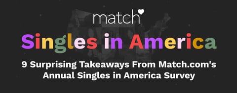 9 Surprising Takeaways From Match.com’s Annual Singles in America Survey 9 Surprising Takeaways From Match.com’s Annual Singles in America Survey
