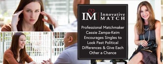 Cassie Zampa-Keim Encourages Singles to Look Past Politics