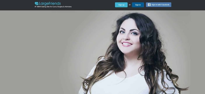 LargeFriends.com Debuts New Interface