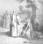 Drawing of a shadchan in ancient times Drawing of a shadchan in ancient times