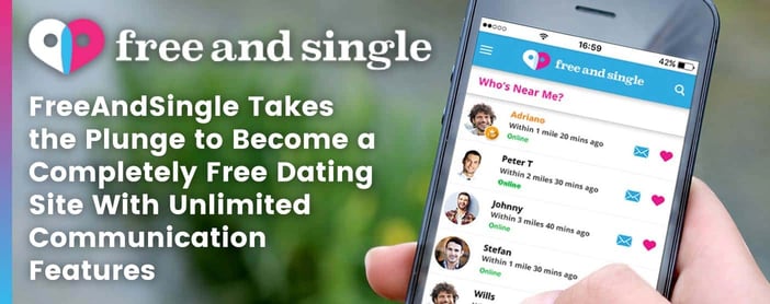 Free And Single Becomes A Completely Free Dating Site