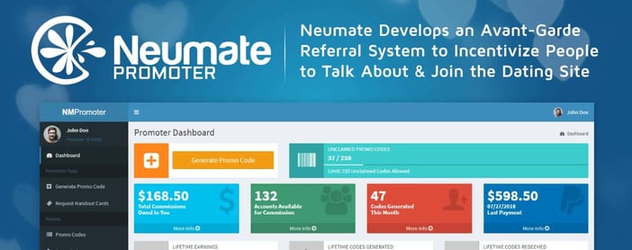 Neumate Develops A Referral System To Incentivize People Talking About The Site