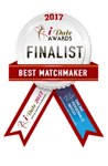 The iDate Awards finalist badge for Best Matchmaker The iDate Awards finalist badge for Best Matchmaker