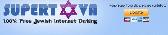 Screenshot of SuperTova's logo and donate button Screenshot of SuperTova's logo and donate button