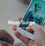 Screenshot of Surge's homepage