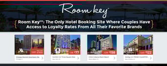 Room KeySM: The Only Hotel Booking Site Where Couples Have Access to Loyalty Rates From All Their Favorite Brands