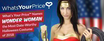 What’s Your Price™ Names Wonder Woman the Most Date-Worthy Halloween Costume of 2018