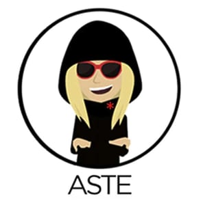 The Aste logo