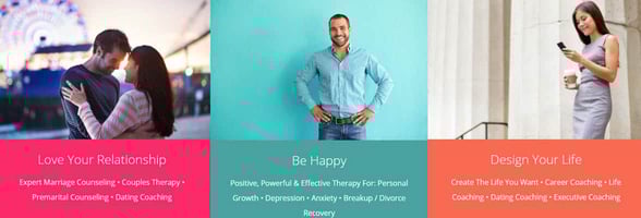Screenshot of Growing Self's website Screenshot of Growing Self's website