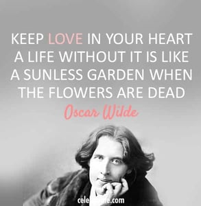 An Oscar Wilde quote An Oscar Wilde quote