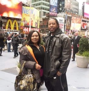 Photo of Leon Jackson and his girlfriend Photo of Leon Jackson and his girlfriend