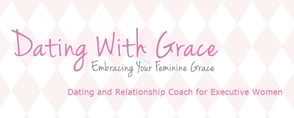 Screenshot of the Dating With Grace logo and a banner Screenshot of the Dating With Grace logo and a banner