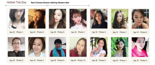 Screenshot of ChinaLoveMatch profile page Screenshot of ChinaLoveMatch profile page