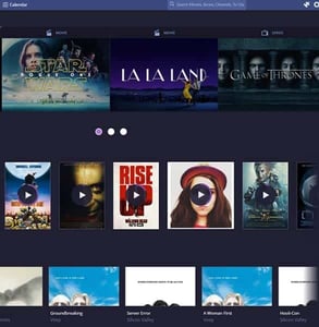 Screenshot of Stremio's Discover section Screenshot of Stremio's Discover section