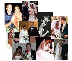 Photo collage of LatinEuro couples