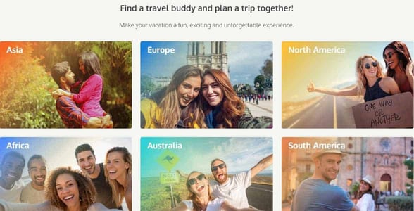 Screenshot from TourBar