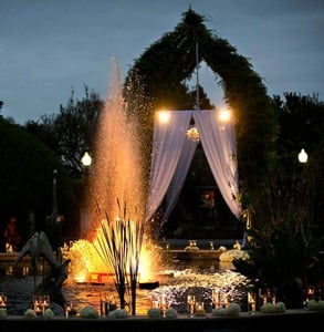 Photo of a wedding at Houmas House
