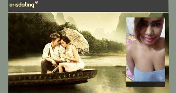 Screenshot of ErisDating.com website
