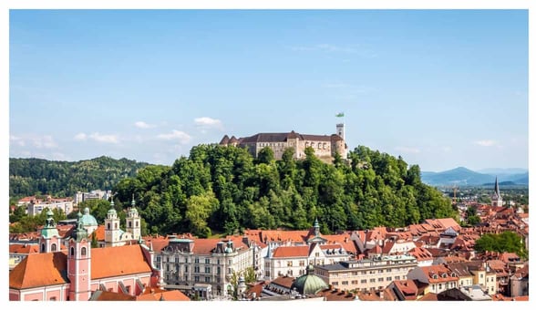 Screenshot of Ljubljana Castle from Ljubljana Tourism website Screenshot of Ljubljana Castle from Ljubljana Tourism website