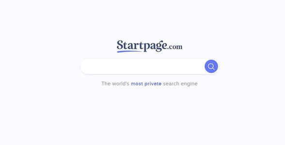 Screenshot of Startpage.com Screenshot of Startpage.com