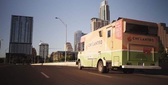 Photo of a Chi'Lantro food truck Photo of a Chi'Lantro food truck