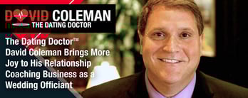 Dating Doctor David Coleman is Now a Wedding Officiant