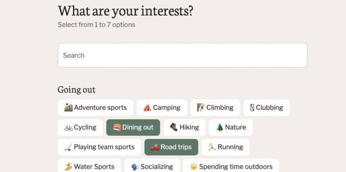 Question: what are your interests