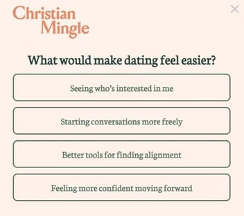 Christian Mingle survey