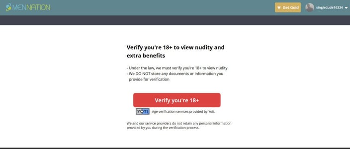 MenNation verify age