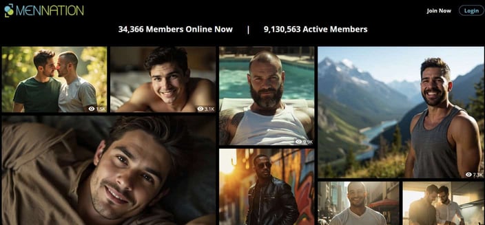 MenNation homepage