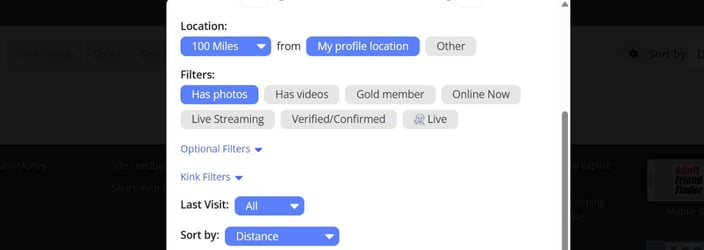 Search filters