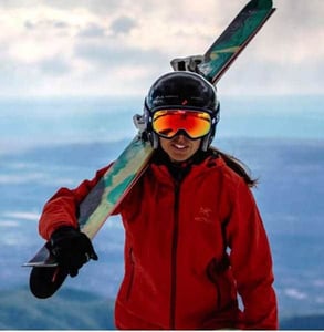 Photo of a skier in Santa Fe Photo of a skier in Santa Fe