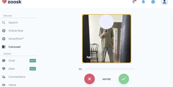 Zoosk Carousel