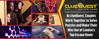 clueQuest: Couples Work Together at London’s Top Escape Room