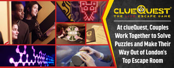 Editors&#8217; Choice Award: At clueQuest, Couples Work Together to Solve Puzzles and Make Their Way Out of London’s Top Escape Room