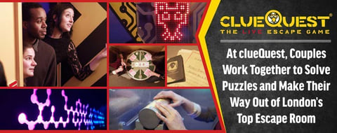 Editors’ Choice Award: At clueQuest, Couples Work Together to Solve Puzzles and Make Their Way Out of London’s Top Escape Room Editors’ Choice Award: At clueQuest, Couples Work Together to Solve Puzzles and Make Their Way Out of London’s Top Escape Room