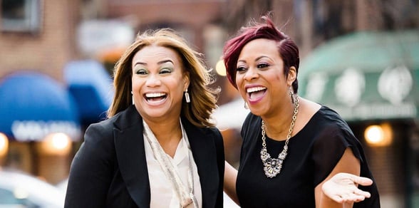 Photo of Tana Gilmore and Kelli Fisher of Fisher Gilmore Matchmaking