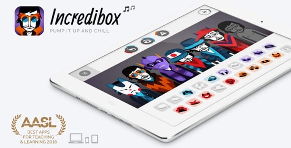 Screenshot of the Incredibox app Screenshot of the Incredibox app