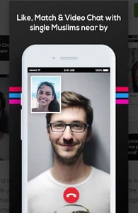 Screenshot of Muslim Marriage Solution video chat