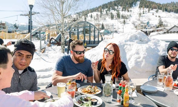 Photo of people dining in Park City