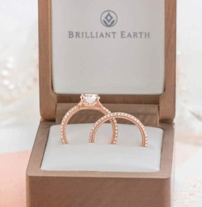 Photo of Brilliant Earth wedding rings Photo of Brilliant Earth wedding rings