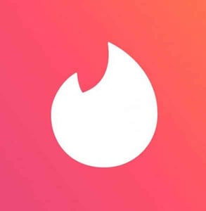 The Tinder logo The Tinder logo