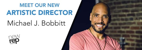 Graphic of New Repertory Theatre Artistic Director Michael J. Bobbit Graphic of New Repertory Theatre Artistic Director Michael J. Bobbit