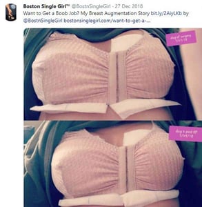 Screenshot from Kenzy's Twitter account