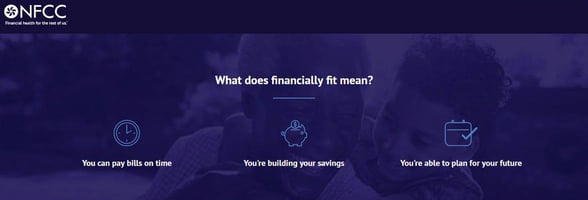 Screenshot from the NFCC website