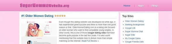 Screenshot of SugarMommaWebsite.org Screenshot of SugarMommaWebsite.org