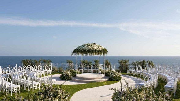 Photo of wedding planned by Colin Cowie