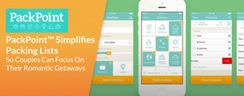 PackPoint™ Simplifies Packing Lists So Couples Can Focus On Their Romantic Getaways